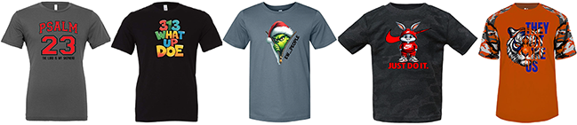 sale images of AJ Sports Apparel Products